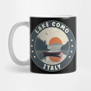 Lake Como Italy Sunset Mug